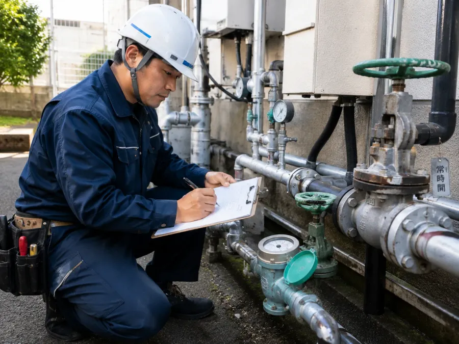 給排水設備点検・維持管理