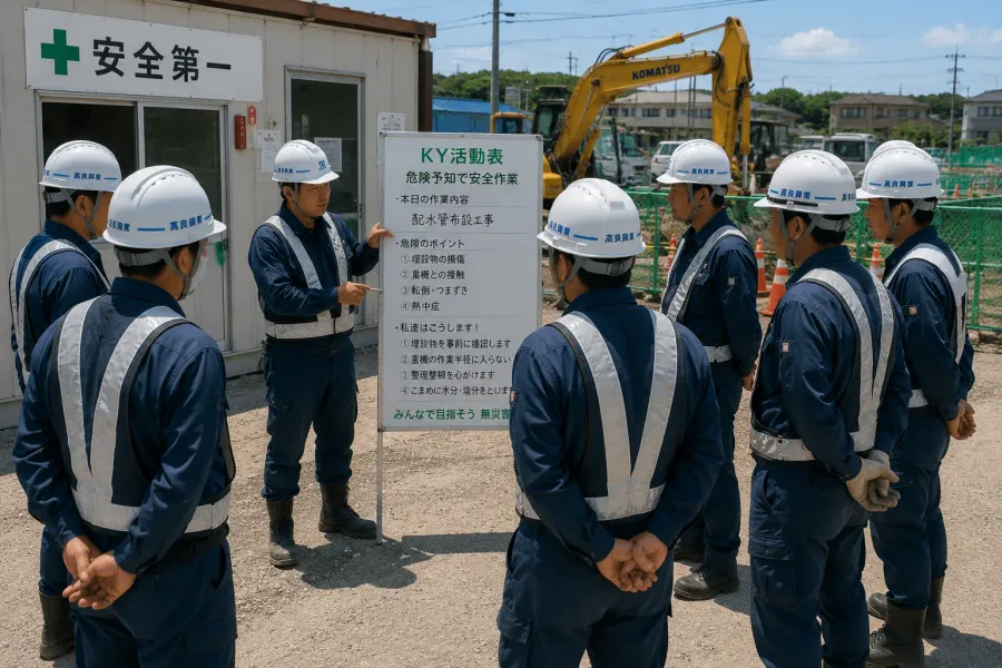 安全朝礼・KY活動